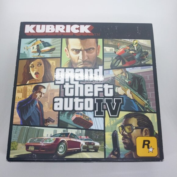 Grand Theft Auto 4 IVKubrick GTA- Collectors Collectiable Rare Figures Brick